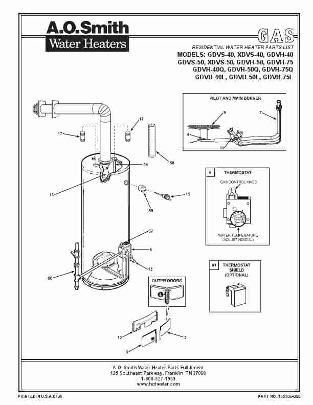 A O  Smith Water Heater GDVH-40-page_pdf